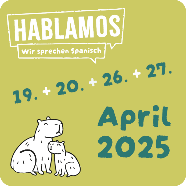 Dein Reisespanischkurs am 19.04, 20.04 & 26.04, 27.04