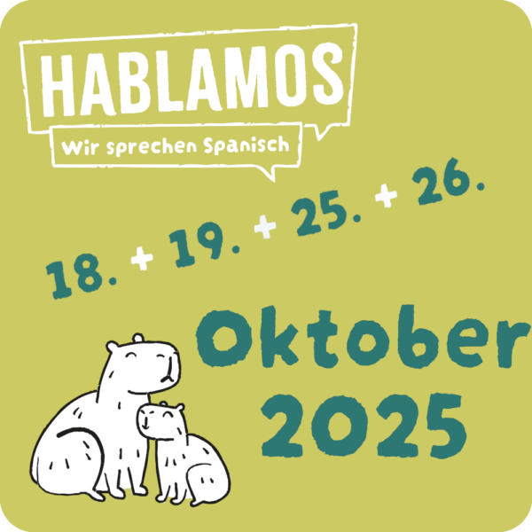 Dein Reisespanischkurs am 18.10, 19.10 & 25.10, 26.10