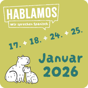 Dein Reisespanischkurs am 17.01, 18.01 & 24.01, 25.01