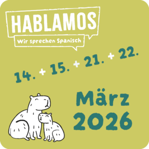 Dein Reisespanischkurs am 14.03, 15.03 & 21.03, 22.03