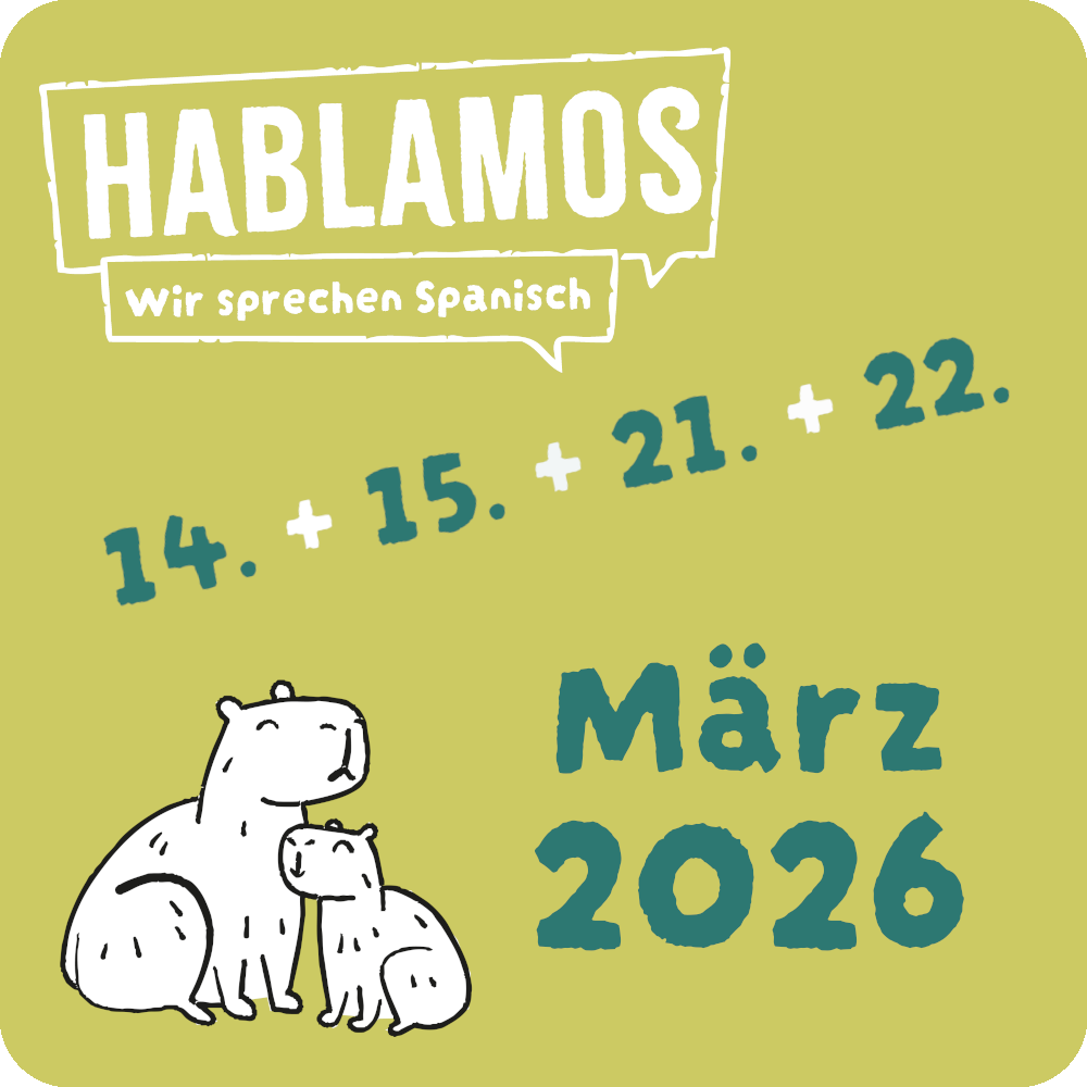 Dein Reisespanischkurs am 14.03, 15.03 & 21.03, 22.03