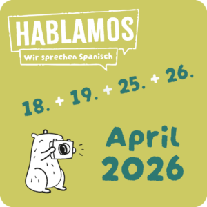 Dein Reisespanischkurs am 18.04, 19.04 & 25.04, 26.04